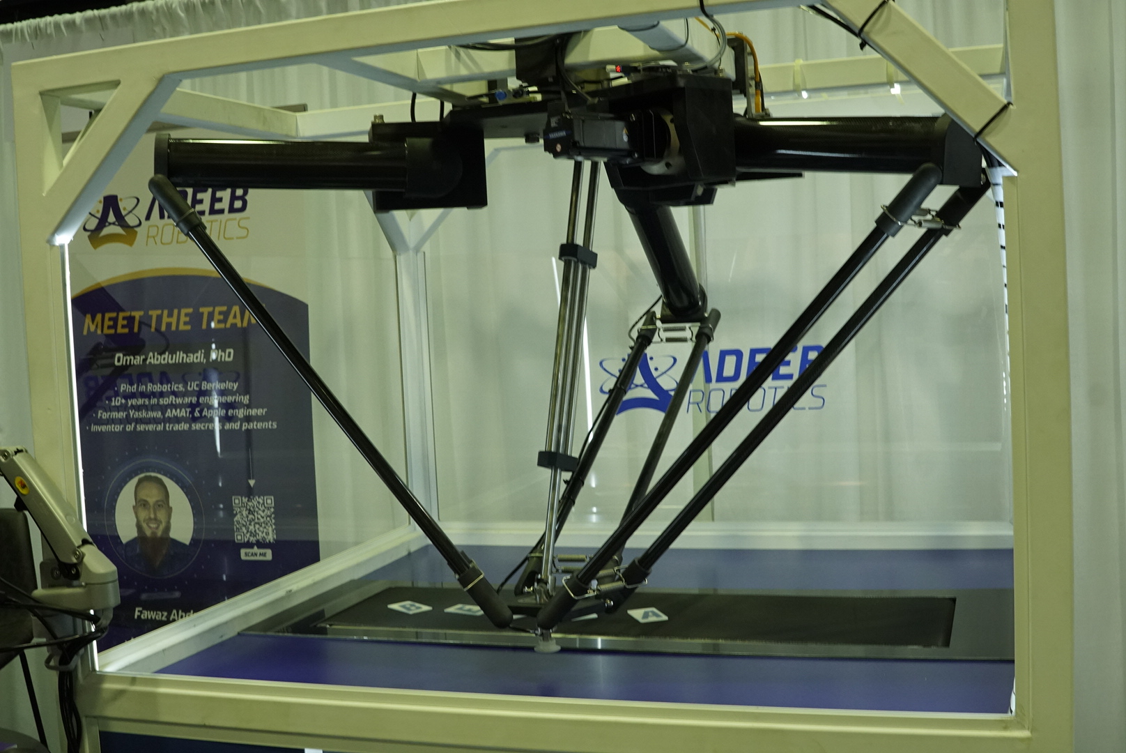 Delta robot professional product shot