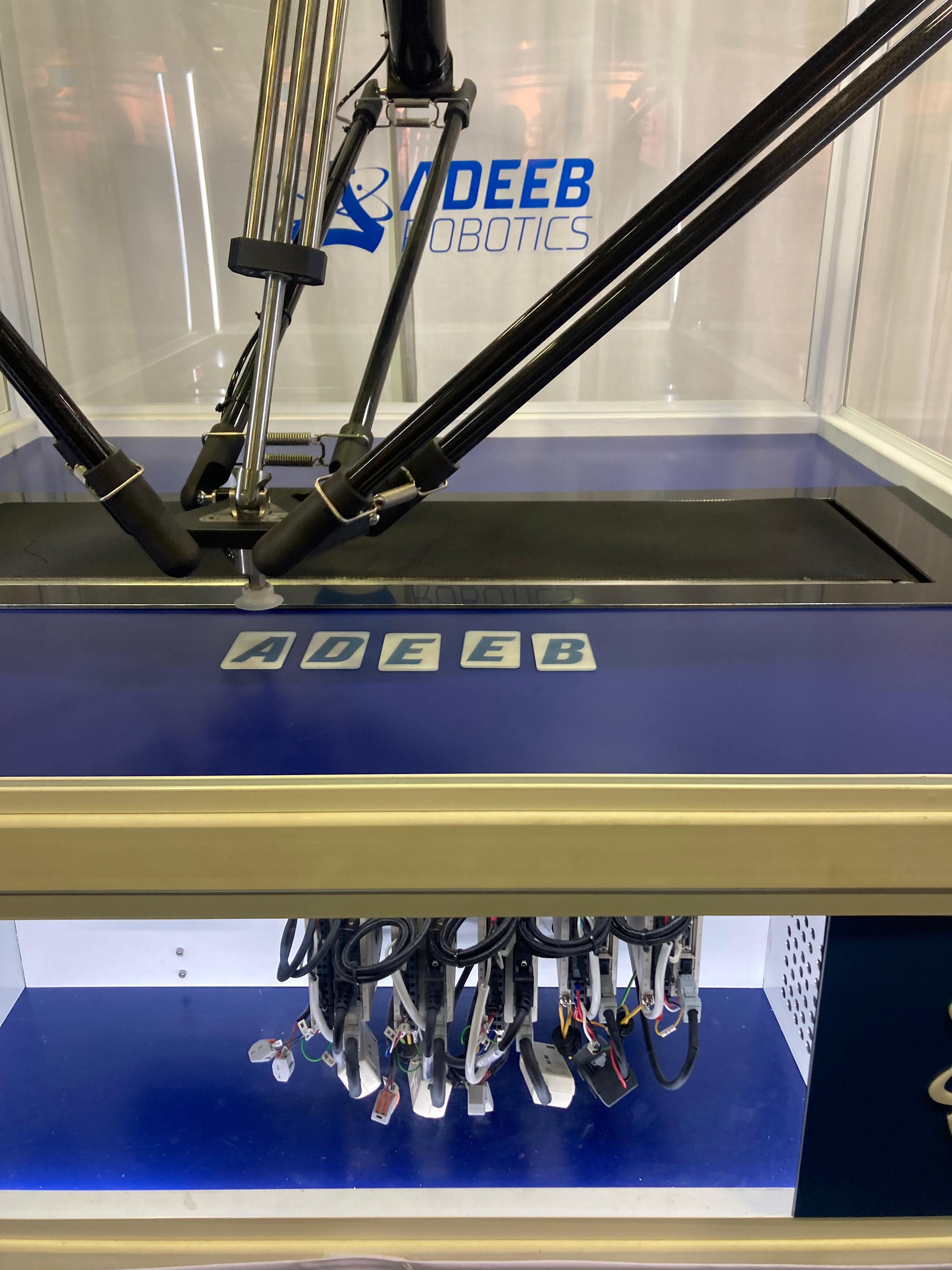 Delta robot in operational environment